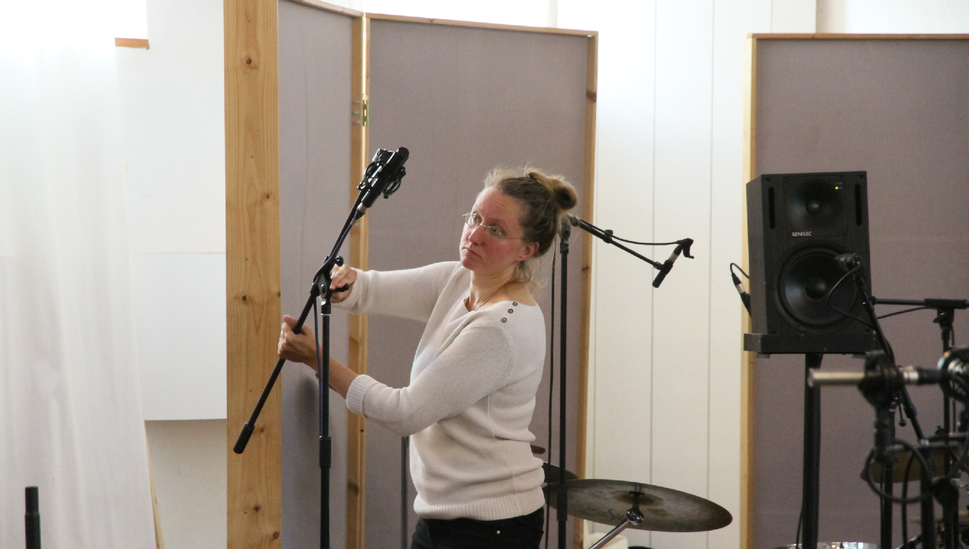 2019-07-08 Ame Zek's 'Unfinished sense of time' im Studio Börne45